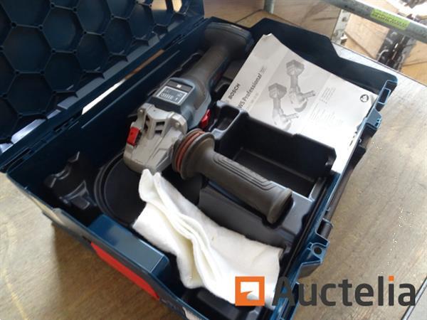 Grote foto professionele biturbo haakse accuslijper 18 v bosch gws 18v 15 sc in de systainer doe het zelf en verbouw gereedschappen en machines