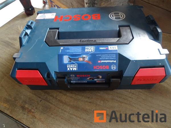 Grote foto professionele biturbo haakse accuslijper 18 v bosch gws 18v 15 sc in de systainer doe het zelf en verbouw gereedschappen en machines
