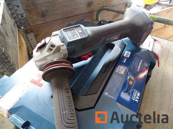 Grote foto professionele biturbo haakse accuslijper 18 v bosch gws 18v 15 sc in de systainer doe het zelf en verbouw gereedschappen en machines