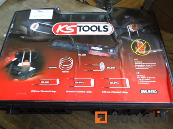 Grote foto ks tools 500.8481 inductie heteluchtpistool set in koffer doe het zelf en verbouw gereedschappen en machines