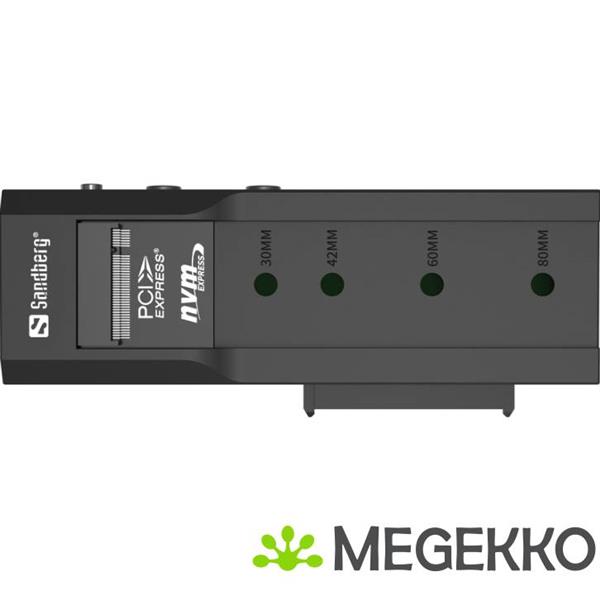 Grote foto sandberg usb c cloner dock m.2 nvme sata computers en software harde schijven