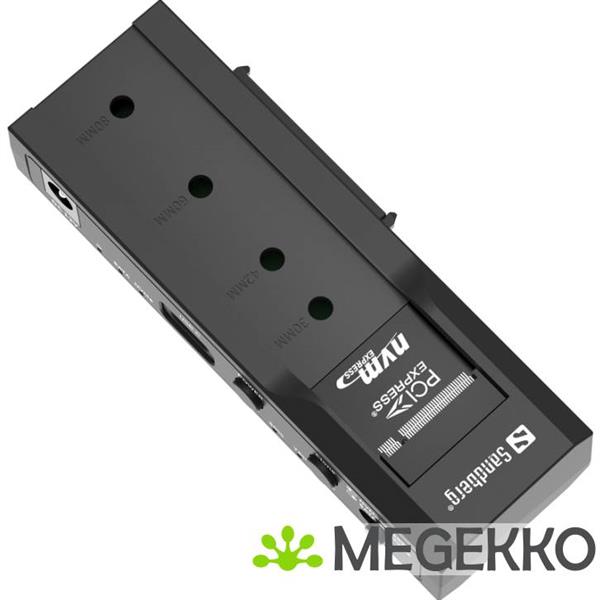Grote foto sandberg usb c cloner dock m.2 nvme sata computers en software harde schijven