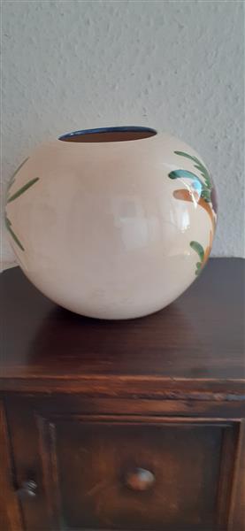 Grote foto pracht vaas pottery de driehoek huizen antiek en kunst woonaccessoires