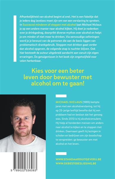 Grote foto succesvol minderen of stoppen met alcohol boeken gezondheid en voeding