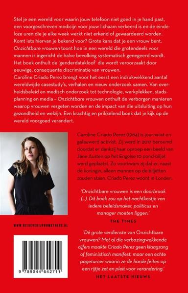 Grote foto onzichtbare vrouwen boeken politiek en maatschappij