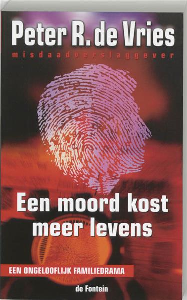 Grote foto fontein crime een moord kost meer levens fontein crime boeken thrillers