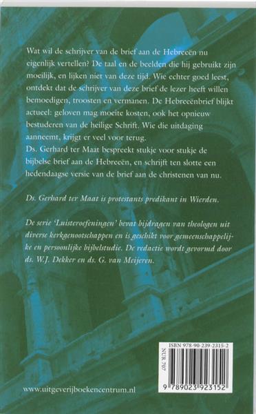 Grote foto brief aan de hebree n luisteroefeningen boeken overige boeken