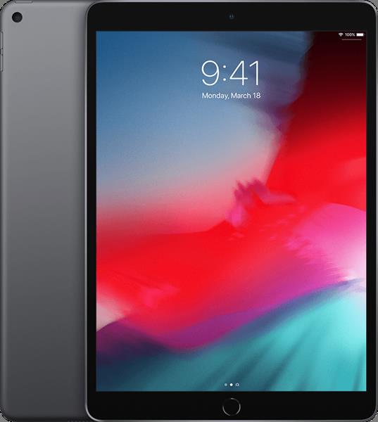 Grote foto apple ipad air 3 256gb model 2019 zwart wifi 4g garantie telecommunicatie ipad