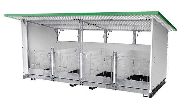Grote foto flex 4l calfotel kalverenbox dieren en toebehoren runderen