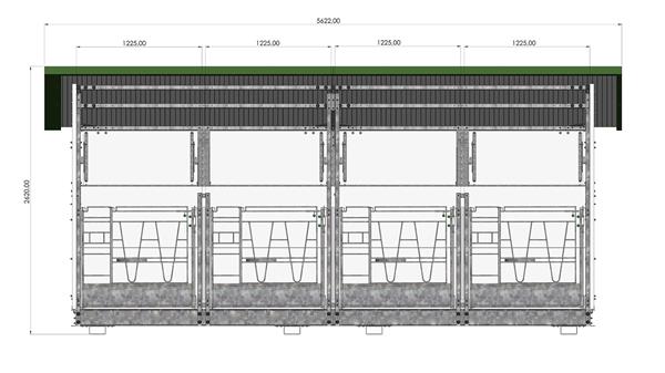 Grote foto flex 4l calfotel kalverenbox dieren en toebehoren runderen