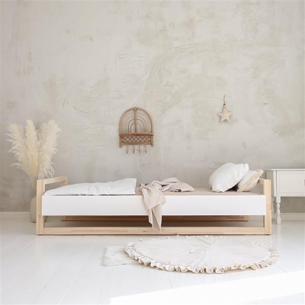 Grote foto houten bed modern classic 160 180 190 200 cm 190x90 kinderen en baby complete kinderkamers