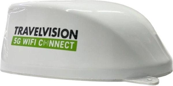 Grote foto travel vision 5g wifi connect wit computers en software netwerkkaarten routers en switches