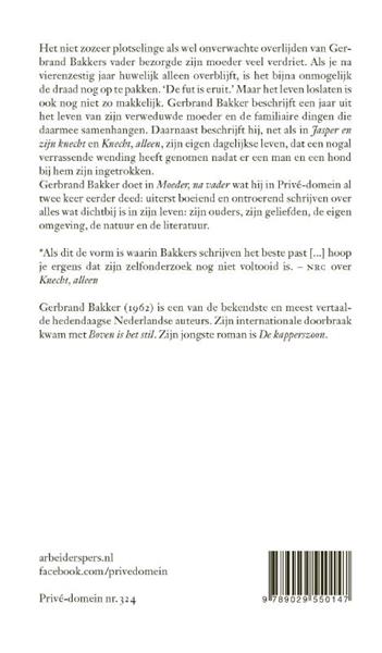 Grote foto moeder na vader prive domein 325 boeken overige boeken