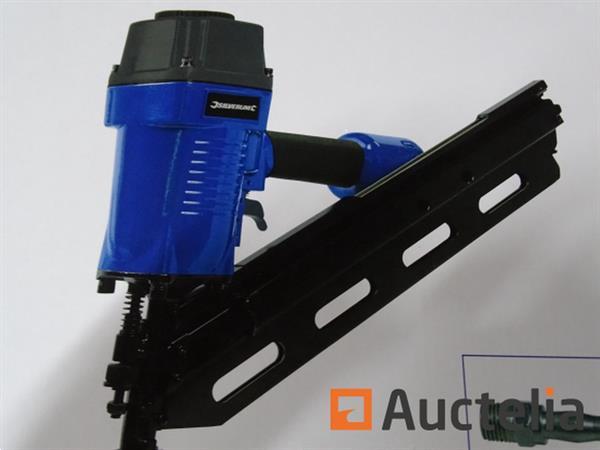 Grote foto groot pneumatisch frame spijkermachine 90 mm silverline doe het zelf en verbouw gereedschappen en machines
