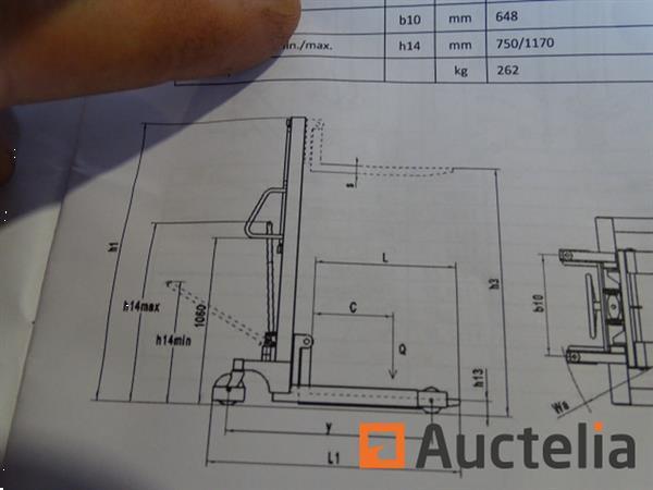 Grote foto hydraulische vorkheftruck stier doe het zelf en verbouw hefwerktuigen