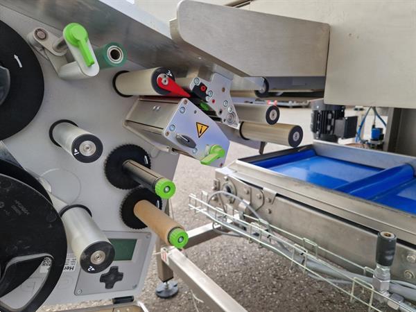 Grote foto brimapack vepack 200 phh verpakkingsmachine voor sla agrarisch tuinbouw