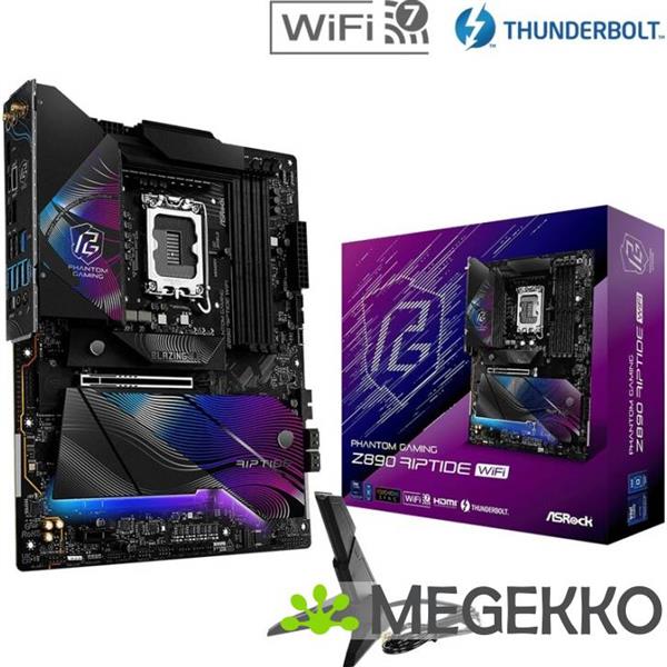 Grote foto asrock z890 riptide wifi computers en software moederborden
