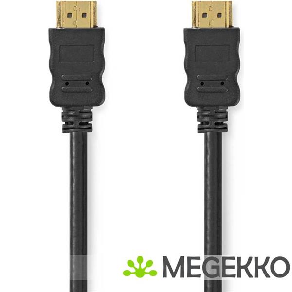 Grote foto high speed hdmi kabel met ethernet hdmi hdmi 4k 60hz arc 18 gbps 10.00m zwart computers en software overige computers en software