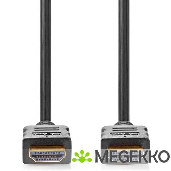Grote foto high speed hdmi kabel met ethernet hdmi hdmi 4k 60hz arc 18 gbps 10.00m zwart computers en software overige computers en software