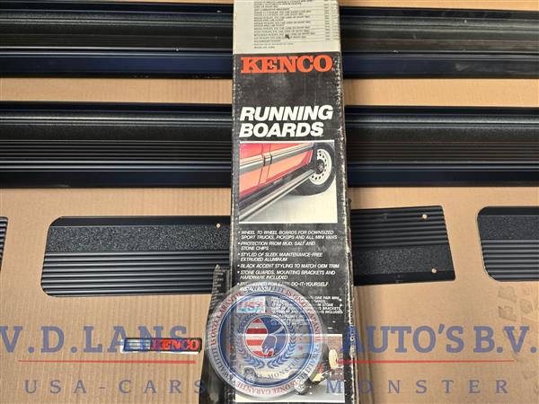 Grote foto kenco running boards zwart pickup treeplanken set auto onderdelen overige auto onderdelen