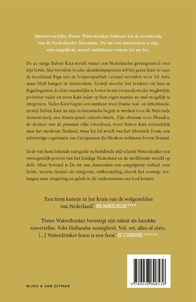 Grote foto de rat van amsterdam boeken overige boeken