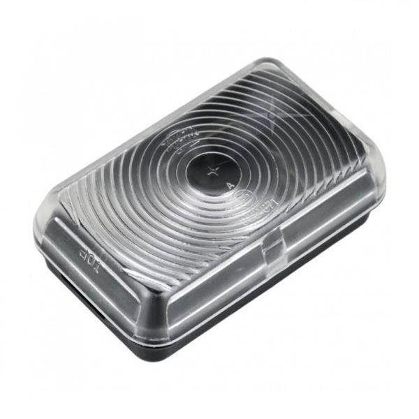 Grote foto jokon breedtelicht pl130 rechthoekig opbouw wit caravans en kamperen caravan accessoires