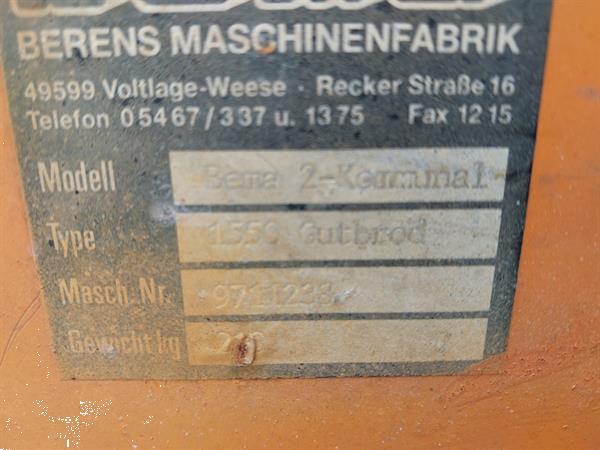 Grote foto bema front veegmachine rolbezem 155 cm breed agrarisch algemeen