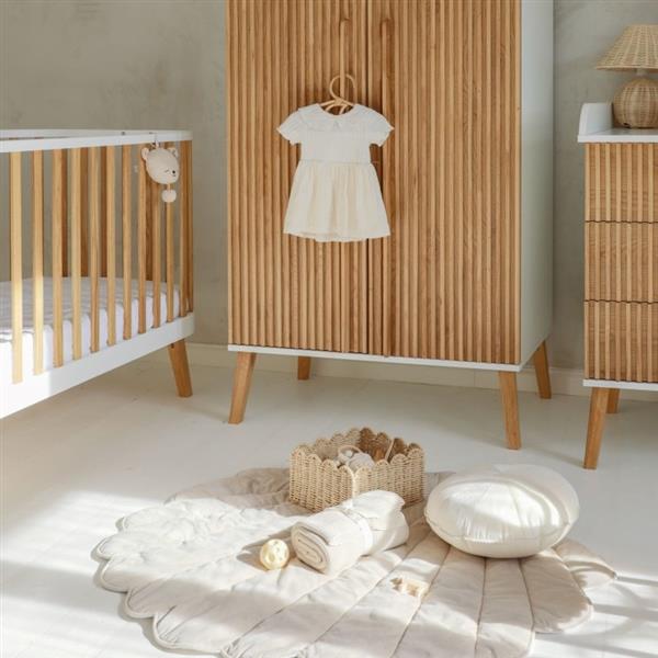 Grote foto commode bambi mundo wit wit front wit eiken kinderen en baby complete kinderkamers
