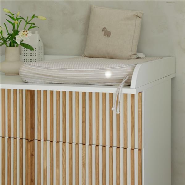 Grote foto commode bambi mundo wit wit front wit eiken kinderen en baby complete kinderkamers