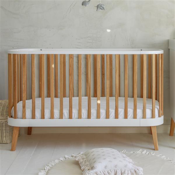 Grote foto bambi mundo babybed sofa wit wit kinderen en baby complete kinderkamers
