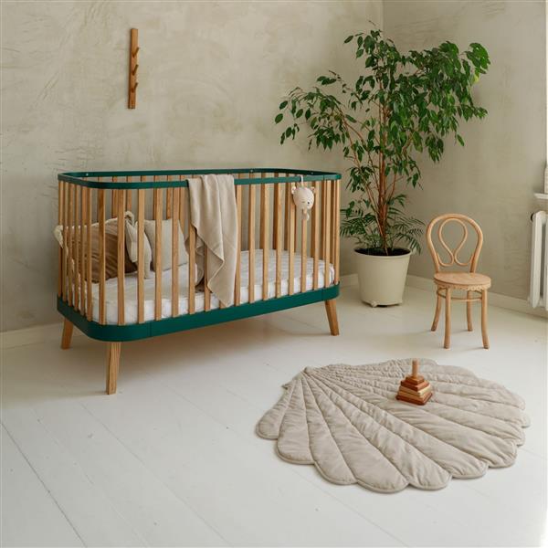 Grote foto bambi mundo babybed sofa emerald emerald kinderen en baby complete kinderkamers