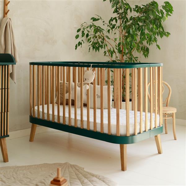 Grote foto bambi mundo babybed sofa emerald emerald kinderen en baby complete kinderkamers