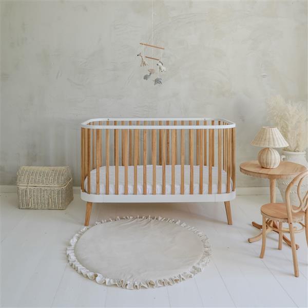 Grote foto bambi mundo babybed sofa wit wit kinderen en baby complete kinderkamers