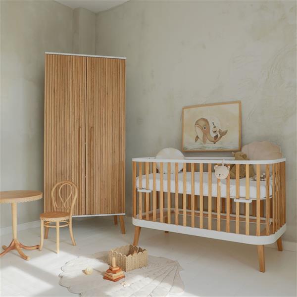 Grote foto bambi mundo babybed sofa wit wit kinderen en baby complete kinderkamers