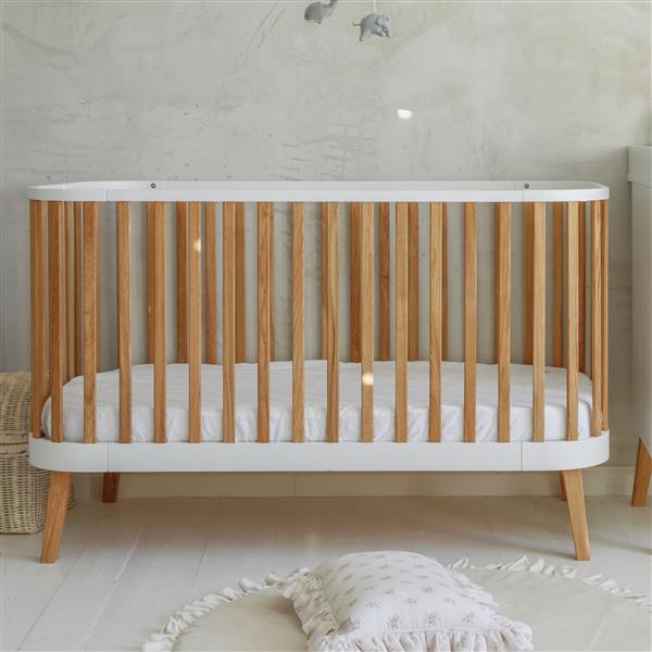 Grote foto bambi mundo babybed sofa wit wit kinderen en baby complete kinderkamers