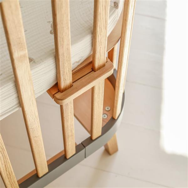 Grote foto bambi mundo babybed sofa wit wit kinderen en baby complete kinderkamers