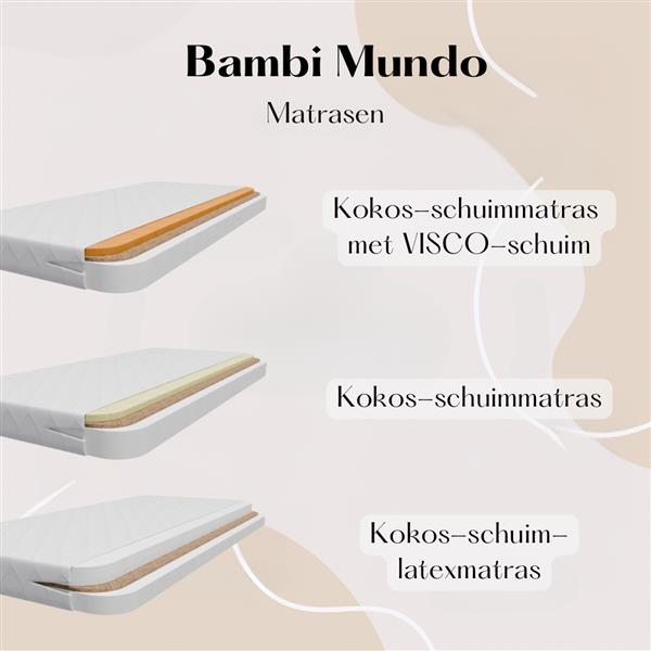 Grote foto bambi mundo babybed sofa grijs grey kinderen en baby complete kinderkamers