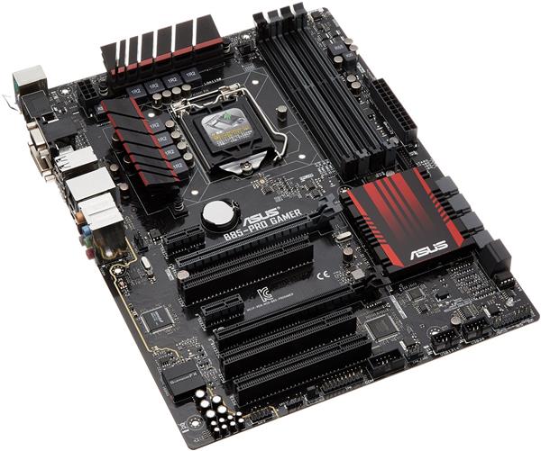 Grote foto asus b85 pro gamer desktop moederbord b85 socket lga 1150 i7 i5 i3 ddr3 max. 32gb sata3 usb3.0 atx computers en software moederborden