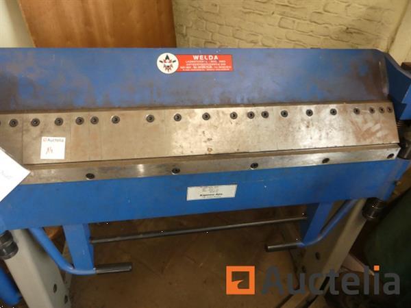 Grote foto kapema kfs 1025 handmatige vouwmachine doe het zelf en verbouw ijzerwaren en bevestigingsmiddelen