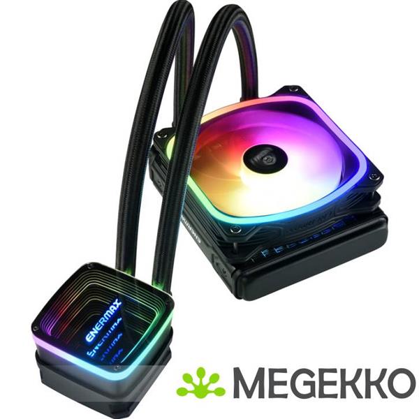 Grote foto enermax aquafusion adv 120mm zwart waterkoeler computers en software overige computers en software