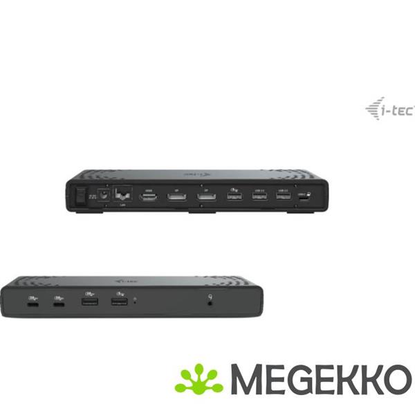 Grote foto i tec usb c triple display docking station gen 2 power delivery 100w computers en software overige computers en software