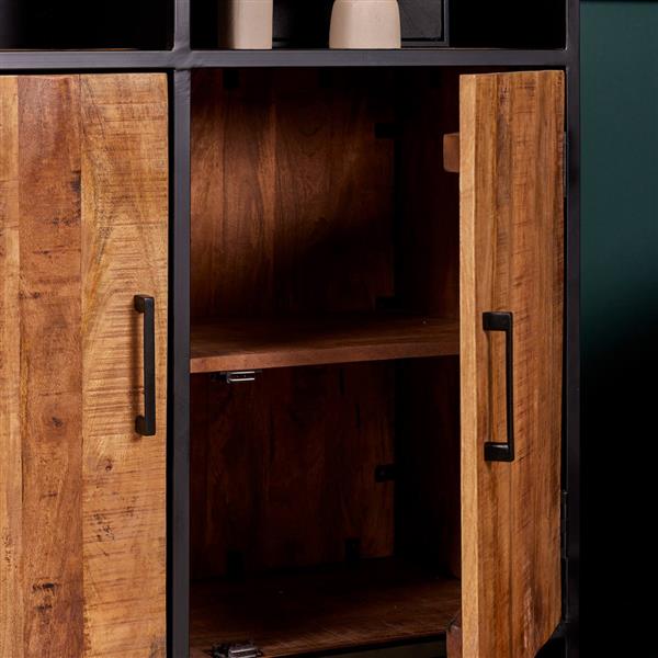 Grote foto boekenkast oakland 100 cm huis en inrichting eettafels