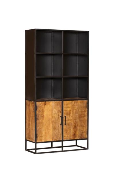 Grote foto boekenkast oakland 100 cm huis en inrichting eettafels