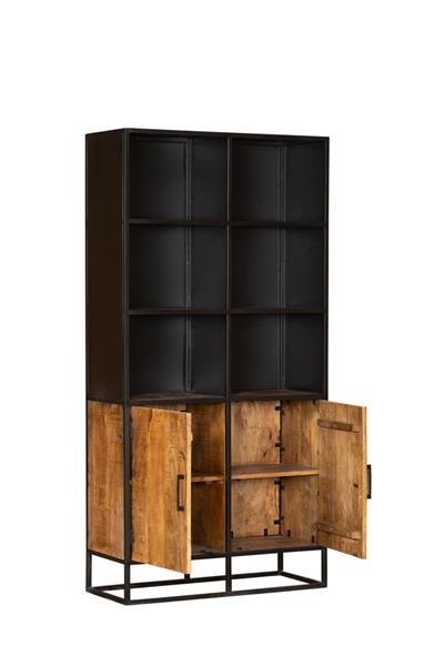Grote foto boekenkast oakland 100 cm huis en inrichting eettafels