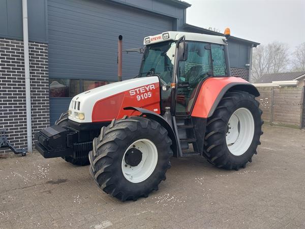 Grote foto steyr 9105 agrarisch tractoren