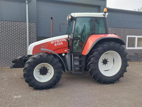 Grote foto steyr 9105 agrarisch tractoren