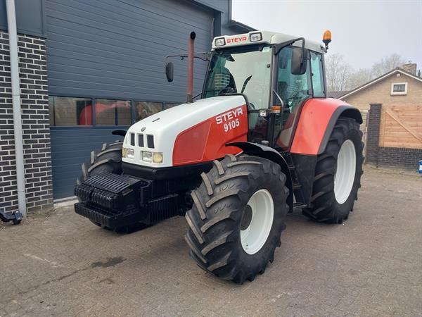 Grote foto steyr 9105 agrarisch tractoren