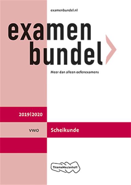 Grote foto examenbundel vwo scheikunde 2019 2020 boeken overige boeken