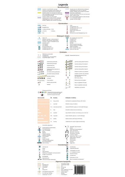 Grote foto anwb waterkaart k grote rivieren midden 2017 2018 boeken overige boeken