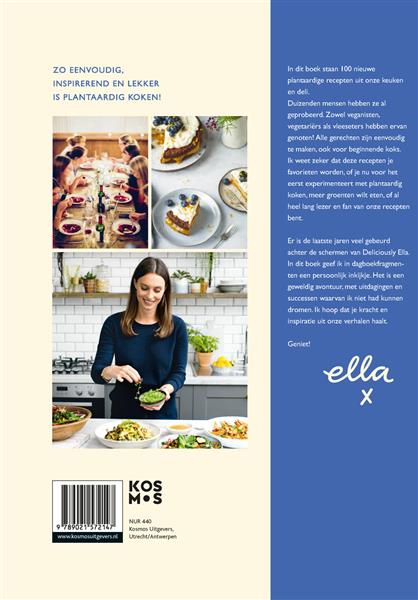 Grote foto het plantaardige kookboek deliciously ella boeken kookboeken